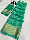 Wow Designer Moss Chiffon Printed Non Catalog Sarees Wholesale Market In Surat